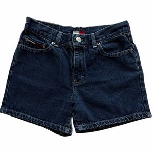 Tommy Hilfiger Women's Dark Blue Jean Shorts Size 7​